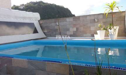 Cobertura com 3 dorms, José Menino, Santos - R$ 2.1 mi, Cod: 401329