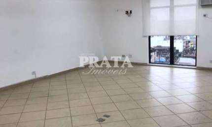 Sala comercial para alugar na Rua Martin Afonso, 96, Centro, Santos