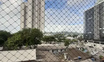 P da praia santos 2 dormitórios 1 suíte 1 vaga garagem fechada