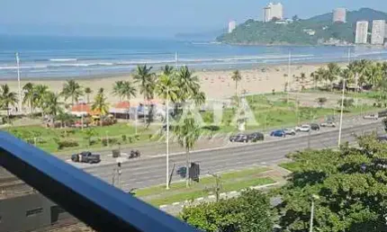 ITARARÉ S VICENTE FLAT 1 SUÍTE 1 VAGA GARAGEM VISTA MAR