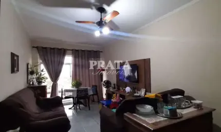 MARAPÉ SANTOS 2 DORMITÓRIOS 1 VAGA GARAGEM DEMARCADA