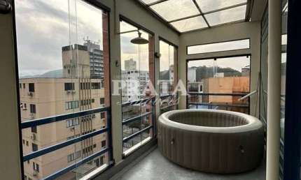 TOMBO GUARUJÁ COBERTURA DUPLEX 2 DORMITÓRIOS 1 SUÍTE