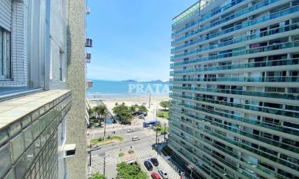 Apartamento com 1 quarto à venda na Avenida Siqueira Campos, 681, Embaré, Santos