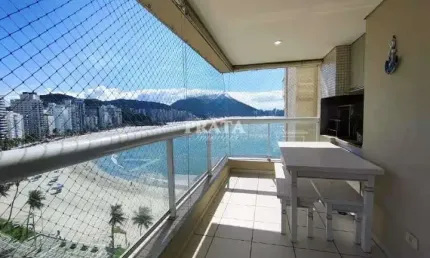 Astúrias guarujá 3 dormitórios 1 suíte 2 vgs garagem vista mar