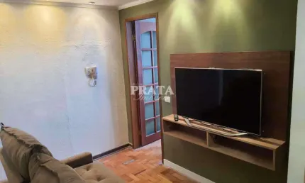 José menino santos sala living 1 vaga garagem próximo à praia