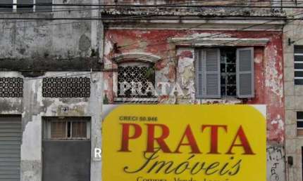 Terreno comercial à venda na Rua Marechal Pêgo Júnior, 75, Vila Nova, Santos