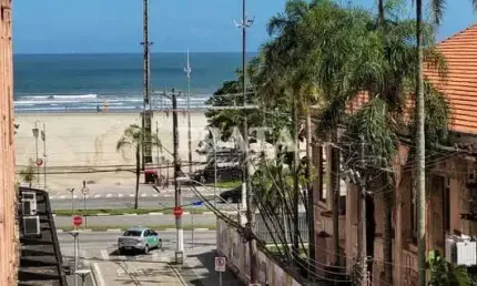 GONZAGA SANTOS 2 DORMITÓRIOS MOBILIADO COM VISTA MAR