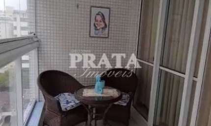 POMPÉIA SANTOS 2 DORMITÓRIOS 1 SUÍTE 2 VAGAS GARAGEM LAZER