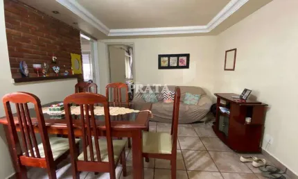 POMPÉIA SANTOS 2 DORMITÓRIOS 1 VAGA GARAGEM PRÓXIMO À PRAIA