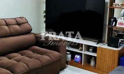 APARECIDA SANTOS CASA SOBREPOSTA BAIXA 2 SUÍTES 2 VAGAS GARAGEM
