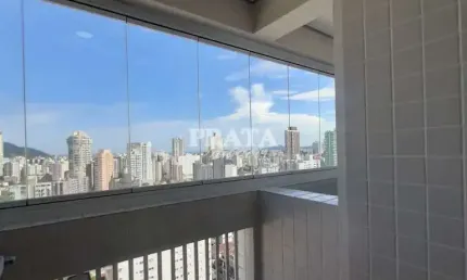 BOQUEIRÃO SANTOS 2 SUÍTES 1 VAGA GARAGEM DEMARCADA E LAZER