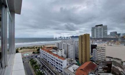 GONZAGA SANTOS 2 DORMITÓRIOS DEPENDÊNCIA DE EMPREGADA VISTA MAR