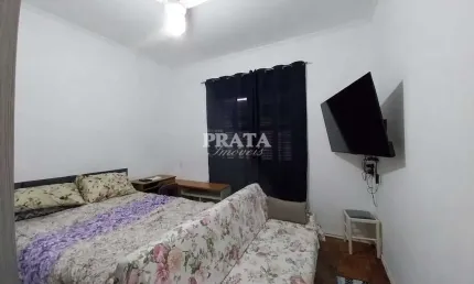 BOQUEIRÃO SANTOS SALA LIVING 1 VAGA GARAGEM MOBILIADA