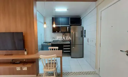 P da praia santos 1 dormitório 1 vg garagem demarcada lazer