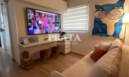 PONTA DA PRAIA SANTOS 1 DORMITÓRIO 1 VG GARAGEM PRÓXIMO À PRAIA