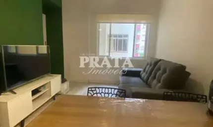 José menino santos 1 dormitório 1 vaga garagem próximo à praia