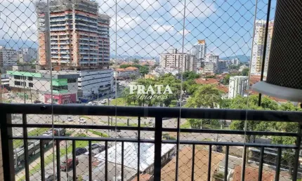 Gonzaga santos 2 dormitórios 1 suíte 1 vaga garagem