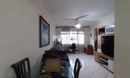 Campo grande santos 2 dormitórios 1 vaga garagem demarcada