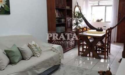 MARAPÉ  SANTOS 2 DORMITÓRIOS 1 VAGA  PARA CARRRO E MOTO