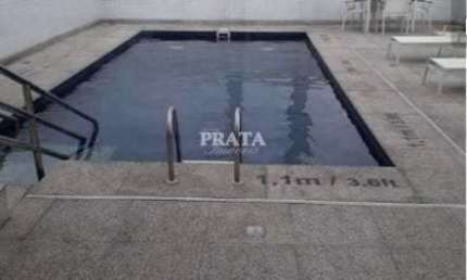Flat com 1 quarto à venda na Avenida Marechal Floriano Peixoto, 241, Pompéia, Santos