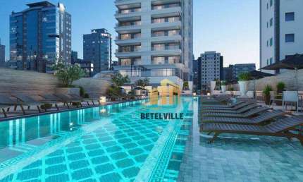Apartamento com 4 dormitórios à venda por R$ 4.637.357,87 - Meia Praia - Itapema/SC