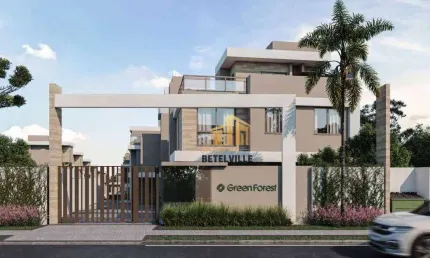 Sobrado com 3 dormitórios à venda, 176 m² - santa felicidade - curitiba/pr