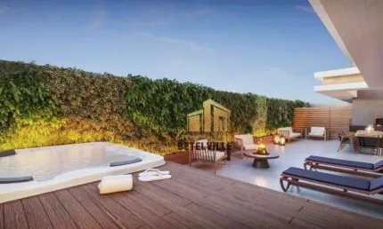 Apartamento garden com 3 dormitórios à venda, 163 m² - juvevê - curitiba/pr