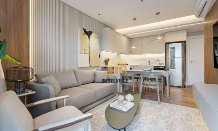 Apartamento com 2 dormitórios à venda - campina do siqueira - curitiba/pr