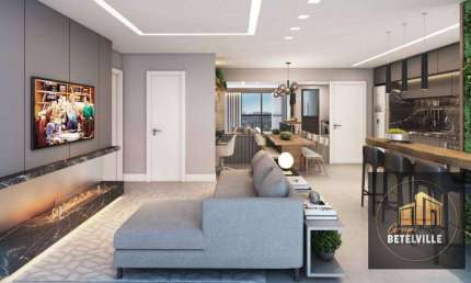 Apartamento com 3 quartos à venda na Avenida Presidente Affonso Camargo, Cristo Rei, Curitiba