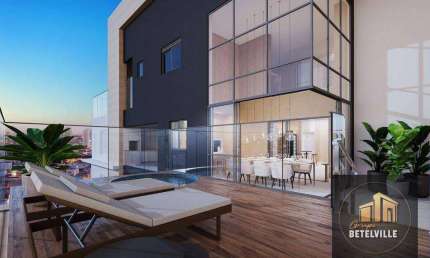 Apartamento com 3 dormitórios à venda por R$ 3.849.640,00 - Cabral - Curitiba/PR