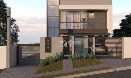 Sobrado com 4 dormitórios à venda, 129 m² por R$ 739.000,00 - Bairro Alto - Curitiba/PR