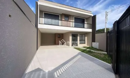 Sobrado com 3 dormitórios à venda, 202 m² por R$ 1.270.000,00 - Cidade Jardim - São José dos Pinhais/PR