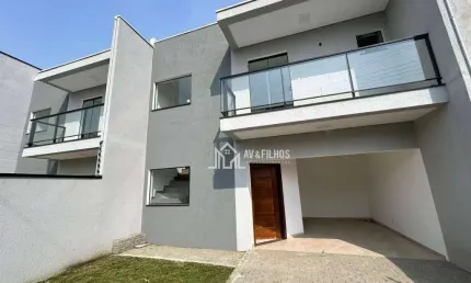 Sobrado com 3 dormitórios à venda, 119 m² por R$ 695.000,00 - Vila Varginha - Pinhais/PR