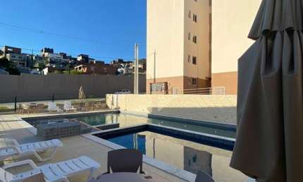 Aluguel: Apartamento dois quartos suíte reversível, varanda, área de lazer super completa em Jaboatão dos Guararapes bairro Dois Carneiros Condomínio Residence  Clube Dr. Moacyr André Gomes.