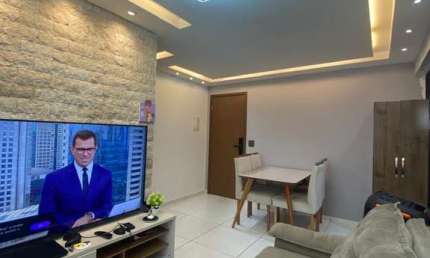 Apartamento 2 quartos reformado para venda Condomínio Mirante do Recife bairro do  Barro