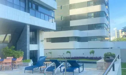 Apartamento1 por andar Edf Miramar 260m 04 suítes Av Bernardo Vieira de Melo, Piedade (Ref: 305)