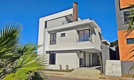 Casa em condomínio fechado com 3 quartos à venda na Rua Irma Schreiner Maran, 475, Santa Cândida, Curitiba, 181 m2 por R$ 1.399.990
