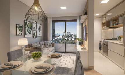 Apartamento com 2 quartos à venda na Rua Guilherme Pugsley, Água Verde, Curitiba, 44 m2 por R$ 479.000
