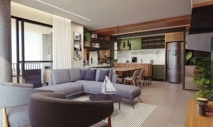 Apartamento com 3 quartos à venda na Rua João Bonat, Novo Mundo, Curitiba, 74 m2 por R$ 623.187