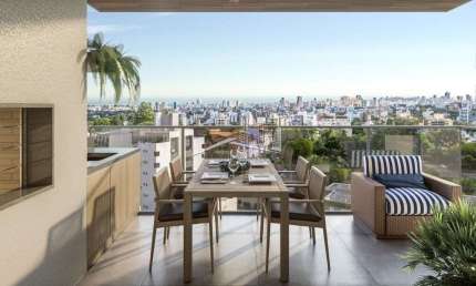 Apartamento com 3 quartos à venda na Rua Recife, Cabral, Curitiba, 94 m2 por R$ 1.195.707