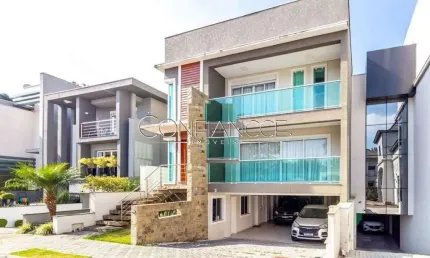 Casa em condomínio fechado com 3 quartos à venda na Rua Hyron Homero Damasceno Cassou, Boqueirão, Curitiba, 200 m2 por R$ 2.590.000