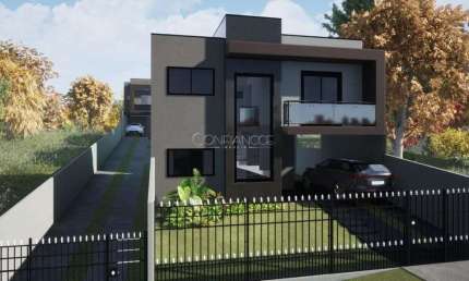 Casa em condomínio fechado com 3 quartos à venda na Rua Gentil Antunes Branco, Santa Felicidade, Curitiba, 116 m2 por R$ 745.000