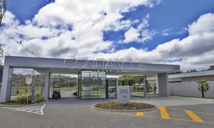 Terreno em condomínio fechado à venda na rua apolônio de tiana, 505, santa cândida, curitiba, 256 m2 por r$ 533.000