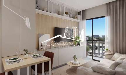 Kitnet / Stúdio à venda na Avenida João Gualberto, 830, Alto da Glória, Curitiba, 27 m2 por R$ 319.299