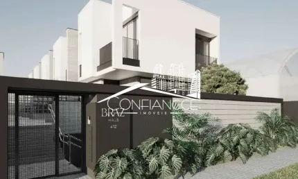 Casa em condomínio fechado com 3 quartos à venda na Rua Manoel das Chagas Lima, São Braz, Curitiba, 101 m2 por R$ 1.050.000
