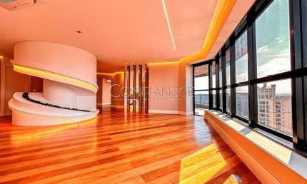 Cobertura com 4 quartos à venda na Travessa Doutor Flávio Luz, 189, Cabral, Curitiba, 548 m2 por R$ 4.990.000