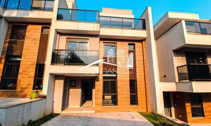 Casa em condomínio fechado com 3 quartos à venda na Rua Henrique Itiberê da Cunha, 982, Bom Retiro, Curitiba, 166 m2 por R$ 899.000