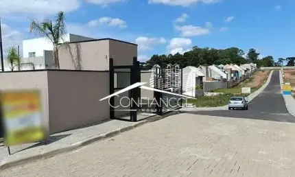 Terreno em condomínio fechado à venda na rua david tows, 1333, xaxim, curitiba, 81 m2 por r$ 218.000