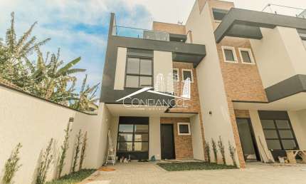 Casa em condomínio fechado com 3 quartos à venda na Rua João Batista Casagrande, 140, Butiatuvinha, Curitiba, 170 m2 por R$ 1.180.000