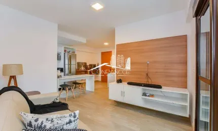 Apartamento com 1 quarto à venda na travessa rafael francisco greca, 144, água verde, curitiba, 48 m2 por r$ 557.296